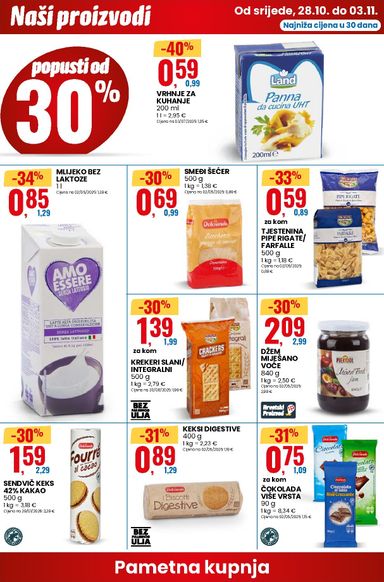 Katalog Eurospin - Eurospin vrijedi od 28.10. do 03.11. - stranica 4