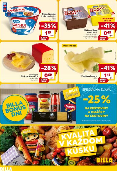Leták Billa - Billa - Dolný Kubín, Na Sihoti 4 od 14.10. do 20.10. - strana 4