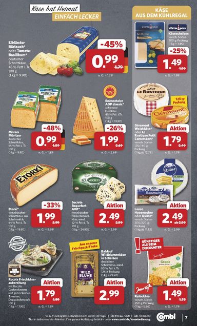 Prospekt Combi - Combi gültig ab 26.10. bis 30.10. - seite 7