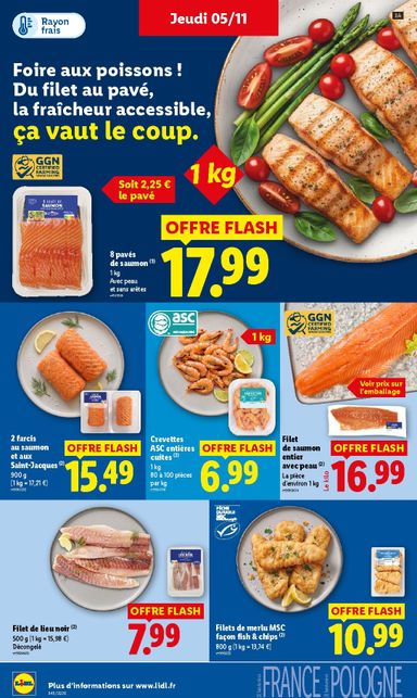 Catalogue Lidl - Lidl valable dès le 05/11 au 11/11 - page 8