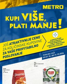 Metro - Kupi više plati manje