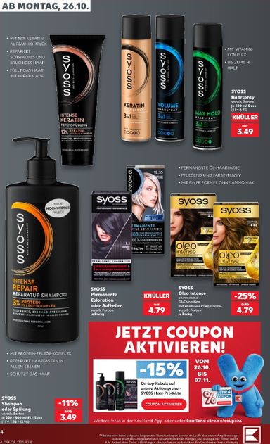 Prospekt Kaufland - Kaufland - Drogerie gültig ab 26.10. bis 07.11. - seite 4