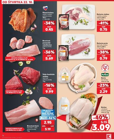 Leták Kaufland - Kaufland od 22.10. do 28.10. - strana 16