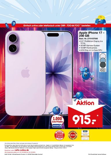 Prospekt Netto - Netto Marken Discount - Online-Angebote Oktober gültig ab 01.10. bis 31.10. - seite 20