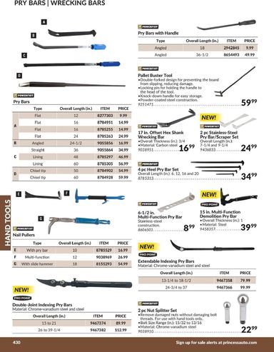 Flyer Princess Auto - Princess Auto - Hand Tools valid since 04-21 until 12-31 - page 38