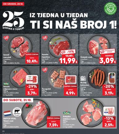Katalog Kaufland - Kaufland vrijedi od 28.10. do 03.11. - stranica 20