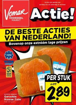 Vomar folder van zondag 25-10