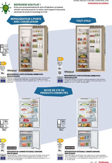 Catalogue Conforama - Conforama - Guide Cuisine valable dès le 01/03 au 31/12 - page 47