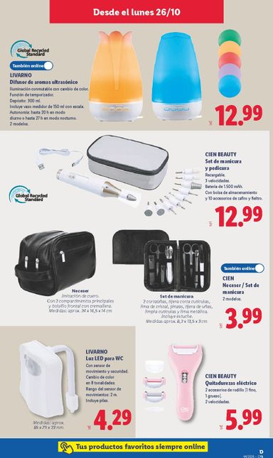 Folleto Lidl - Lidl - Bazar Canarias del 26/10 al 01/11 - página 13