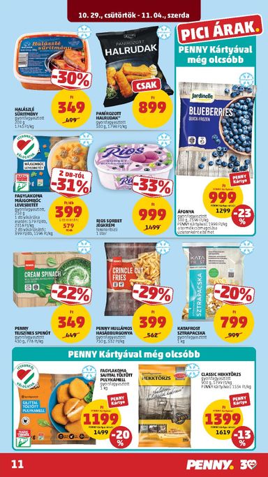 Akciós újság PENNY - PENNY érvényes 10.29.-tól 11.04.-ig - 15 oldal
