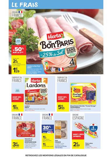 Catalogue Carrefour Market - Carrefour Market - Au Cœur du Goût valable dès le 13/10 au 25/10 - page 38