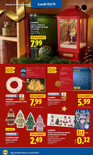 Catalogue Lidl - Lidl valable dès le 29/10 au 04/11 - page 58