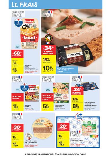 Catalogue Carrefour Market - Carrefour Market valable dès le 03/11 au 15/11 - page 34