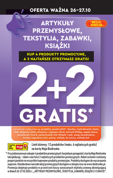 Leták Biedronka - Biedronka - Super okazje na koniec miesiąca od 26.10. do 31.10. - strana 4