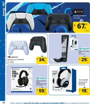 Folder Carrefour - Carrefour - Catalogue Jouets van 14/10 tot 06/12 - side 74