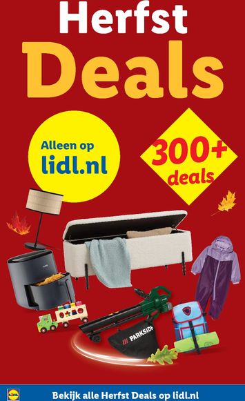Folder Lidl - Lidl - Herfst Deals van 07-10 tot 13-10 - side 1