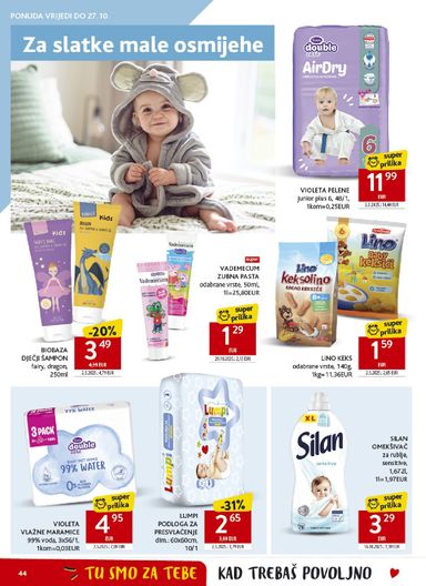 Katalog Konzum - Konzum vrijedi od 14.10. do 20.10. - stranica 44