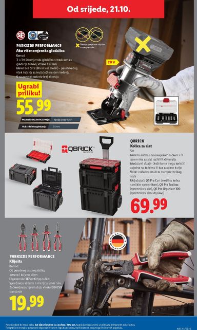 Katalog Lidl - Lidl vrijedi od 19.10. do 25.10. - stranica 47