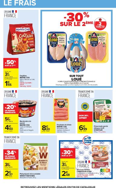 Catalogue Carrefour - Carrefour valable dès le 13/10 au 26/10 - page 42