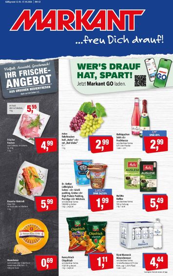 Prospekt Markant - Markant Freu Dich Drauf gültig ab 12.10. bis 17.10. - seite 1
