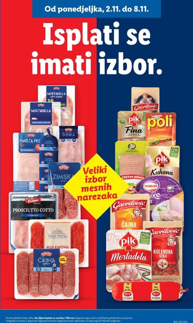 Katalog Lidl - Lidl vrijedi od 02.11. do 08.11. - stranica 11