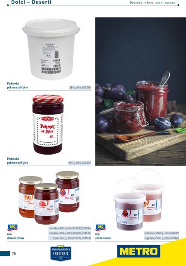 Katalog Metro - Metro - Poslovna rješenja - Trattoria vrijedi od 04.03. do 31.12. - stranica 79