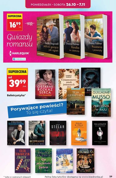 Gazetka Biedronka - Biedronka - Hity i inspiracje od 24.10. do 10.11. - strona 29