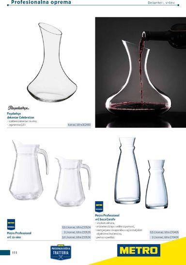 Katalog Metro - Metro - Poslovna rješenja - Trattoria vrijedi od 04.03. do 31.12. - stranica 111