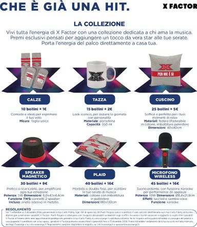 Volantino Esselunga - Esselunga - Collezione X Factor - 4° Appuntamento valido dal 22/10 al 04/11 - pagina 3