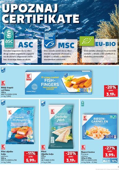 Katalog Kaufland - Kaufland - Ti si naš broj 1 vrijedi od 28.10. do 03.11. - stranica 3