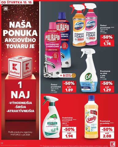 Leták Kaufland - Kaufland od 15.10. do 21.10. - strana 58