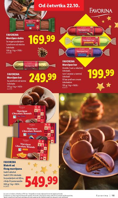 Katalog Lidl - Lidl - Favorina od 22.10 do 31.12 - strana 15