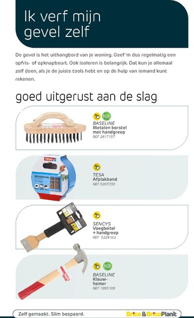 Folder Brico - Brico - Verf Magazine van 19/05 tot 31/12 - side 115