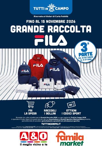Volantino A&O - A&O - Prodotti Sponsor - 3° Parte valido dal 30/09 al 13/10 - pagina 1