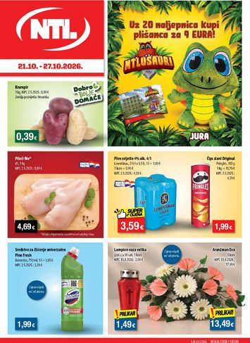 Katalog NTL - NTL - Sjever i Istok vrijedi od 21.10. do 27.10. - stranica 1