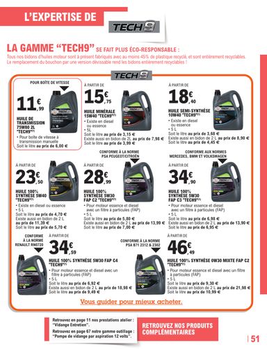 Catalogue E.Leclerc - E.Leclerc - L'auto valable dès le 12/05 au 27/03 - page 51