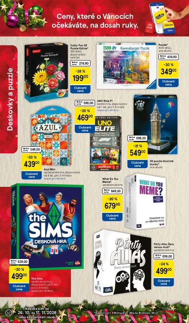 Leták Tesco - Tesco - Vánoční katalog hraček od 26.10. do 17.11. - strana 32
