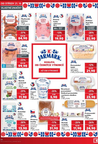 Leták Kaufland - Kaufland - Praha 4 od 21.10. do 27.10. - strana 24