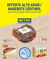 Metro - Offerte Alto Adige valido da giovedì 22/10/2026
