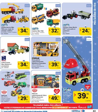 Folder Carrefour - Carrefour - Catalogue Jouets van 14/10 tot 06/12 - side 43