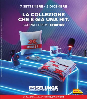 Volantino Esselunga - Esselunga - Collezione X Factor - 4° Appuntamento valido dal 22/10 al 04/11 - pagina 1