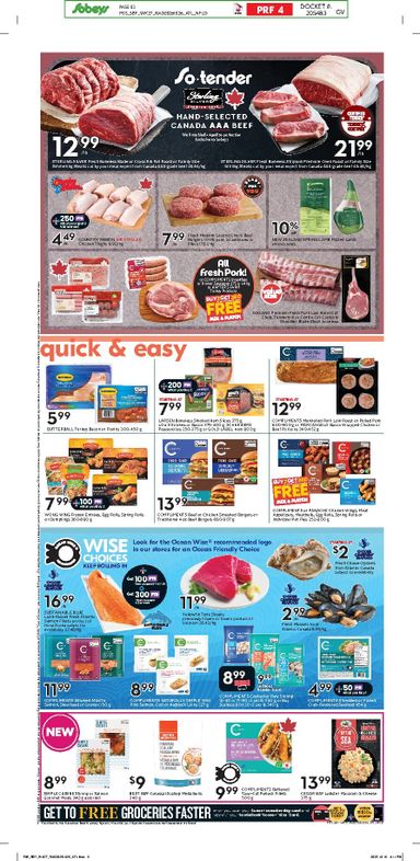 Flyer Sobeys - Sobeys valid since 10-29 until 11-04 - page 4