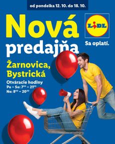 Lidl - Nová predajňa v Žarnovici