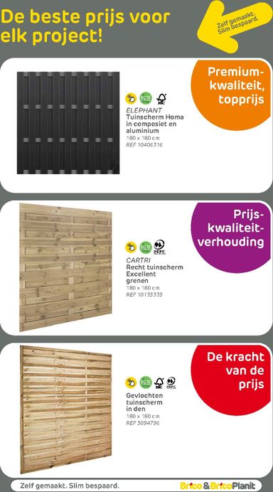 Folder Brico - Brico - Tuin catalogus van 01/03 tot 31/12 - side 253