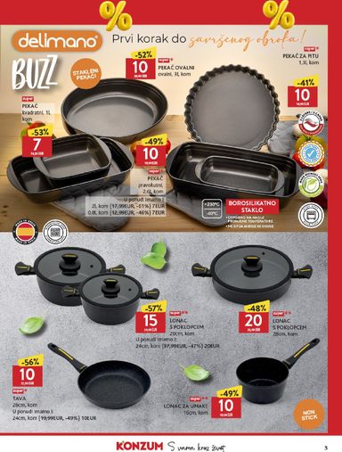 Katalog Konzum - Konzum - Top ponuda brendova vrijedi od 09.10. do 31.10. - stranica 3