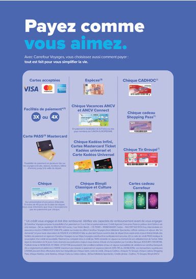 Catalogue Carrefour Market - Carrefour Market - Séjours & Circuits valable dès le 14/08 au 30/10 - page 59