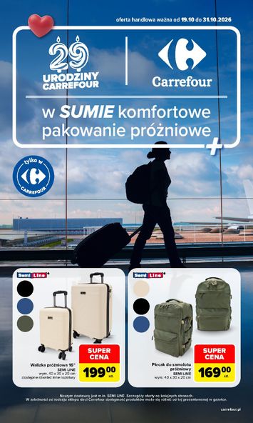 Gazetka Carrefour - Carrefour - W sumie komfortowe pakowanie próżniowe od 19.10. do 31.10. - strona 1