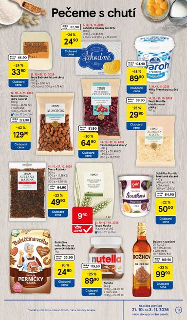 Leták Tesco - Tesco supermarket od 21.10. do 27.10. - strana 11