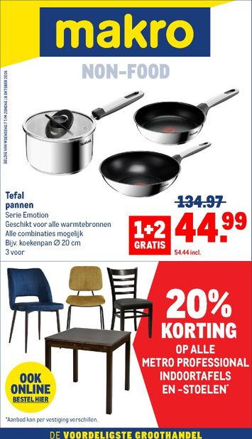Folder Makro - Makro - Non-Food van 07-10 tot 18-10 - side 1