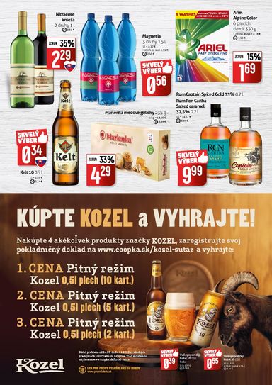 Leták COOP Jednota - COOP Jednota - Krupina od 22.10. do 25.10. - strana 2